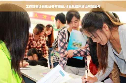 工作所需计算机证书有哪些,计算机程序员证书哪里考