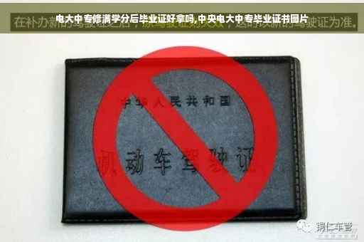 电大中专修满学分后毕业证好拿吗,中央电大中专毕业证书图片