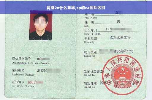网络2n什么意思,cp和ca图片区别