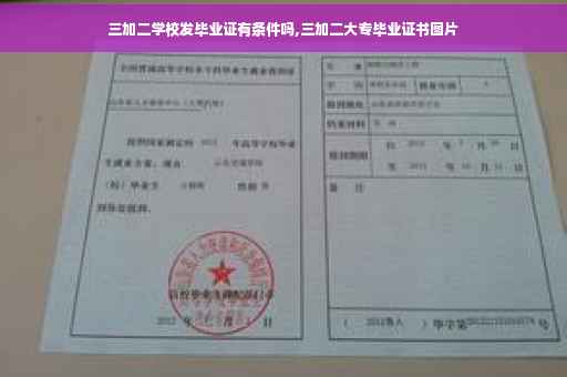三加二学校发毕业证有条件吗,三加二大专毕业证书图片