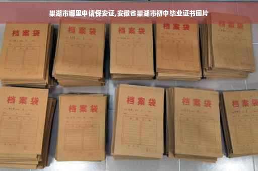 巢湖市哪里申请保安证,安徽省巢湖市初中毕业证书图片