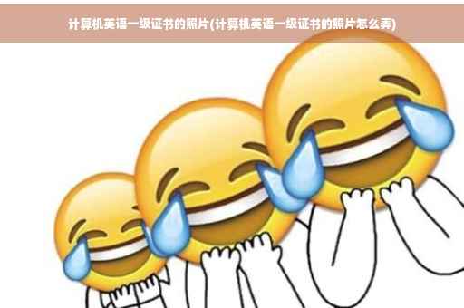 计算机英语一级证书的照片(计算机英语一级证书的照片怎么弄)