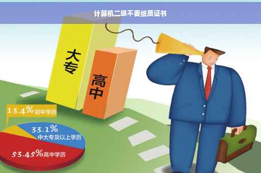计算机二级不要纸质证书 计算机二级不要纸质证书