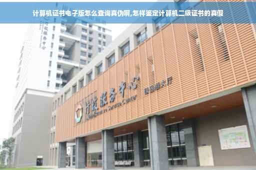 计算机证书电子版怎么查询真伪啊,怎样鉴定计算机二级证书的真假 计算机证书电子版怎么查询真伪啊,怎样鉴定计算机二级证书的真假