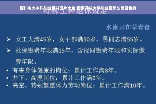 四川电大本科毕业证书图片大全,国家开放大学毕业证怎么是蓝色的