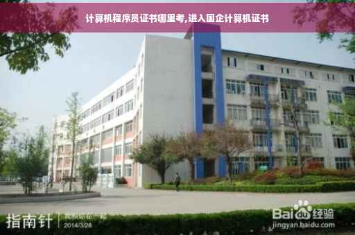 计算机程序员证书哪里考,进入国企计算机证书