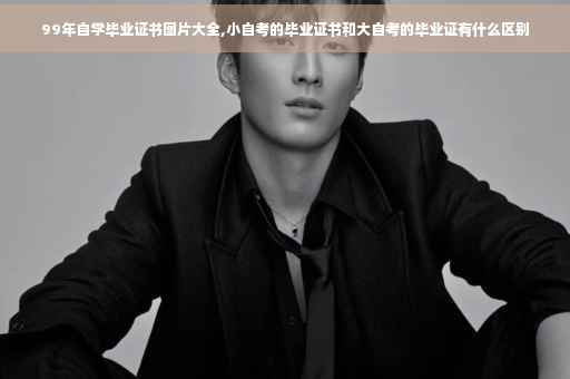 99年自学毕业证书图片大全,小自考的毕业证书和大自考的毕业证有什么区别