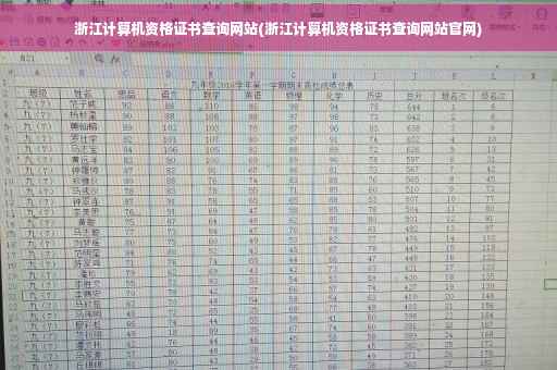 浙江计算机资格证书查询网站(浙江计算机资格证书查询网站官网)