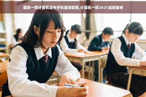 国家一级计算机证书手机查询官网,计算机一级2021成绩查询