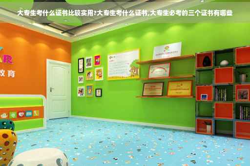 大专生考什么证书比较实用?大专生考什么证书,大专生必考的三个证书有哪些 大专生考什么证书比较实用?大专生考什么证书,大专生必考的三个证书有哪些