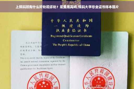 上预科班有什么好处和坏处？是费用高吗,预科大学毕业证书样本图片