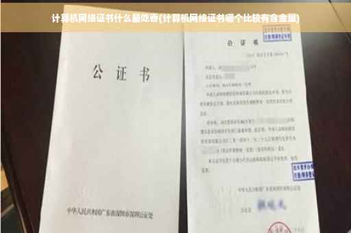 计算机网络证书什么最吃香(计算机网络证书哪个比较有含金量)