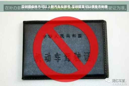 深圳哪些地方可以上新汽车车牌号,深圳哪里可以摆夜市地摊