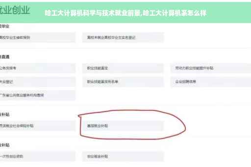 哈工大计算机科学与技术就业前景,哈工大计算机系怎么样