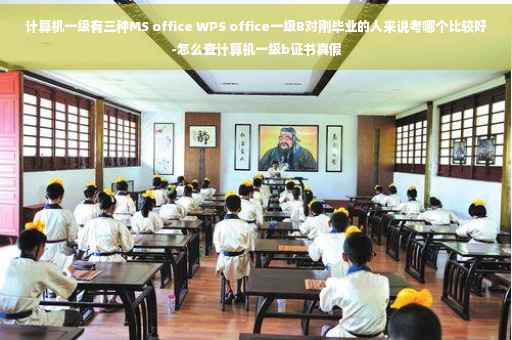 计算机一级有三种MS office WPS office一级B对刚毕业的人来说考哪个比较好-怎么查计算机一级b证书真假