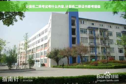 计算机二级考试考什么内容,计算机二级证书都考哪些