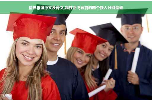 精忠报国原文及译文,跪在岳飞墓前的四个铁人分别是谁