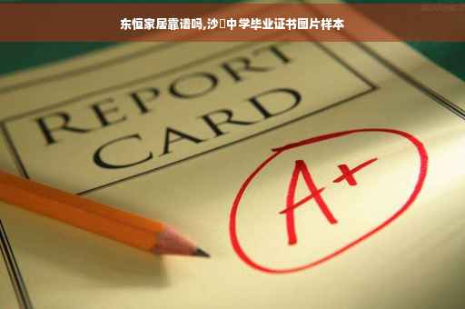 东恒家居靠谱吗,沙滘中学毕业证书图片样本