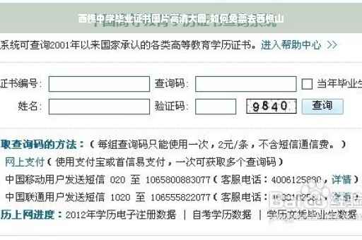 西樵中学毕业证书图片高清大图,如何免票去西樵山