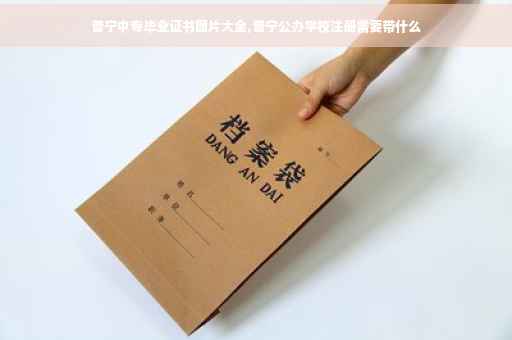普宁中专毕业证书图片大全,普宁公办学校注册需要带什么