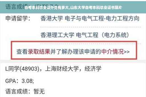自考本科毕业证外壳有多大,山东大学自考本科毕业证书图片