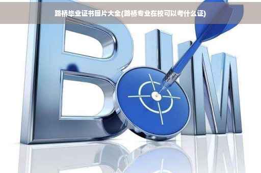 路桥毕业证书图片大全(路桥专业在校可以考什么证)