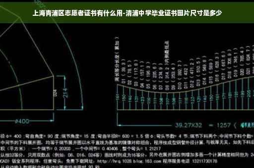上海青浦区志愿者证书有什么用-清浦中学毕业证书图片尺寸是多少