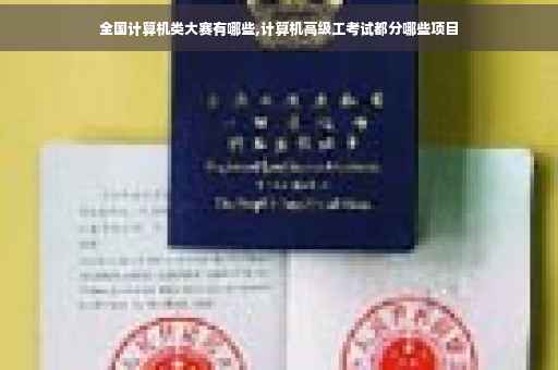 全国计算机类大赛有哪些,计算机高级工考试都分哪些项目