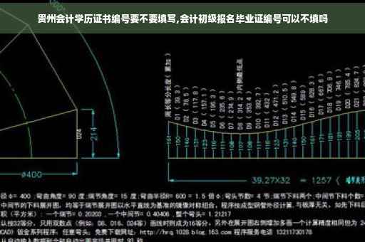 贵州会计学历证书编号要不要填写,会计初级报名毕业证编号可以不填吗