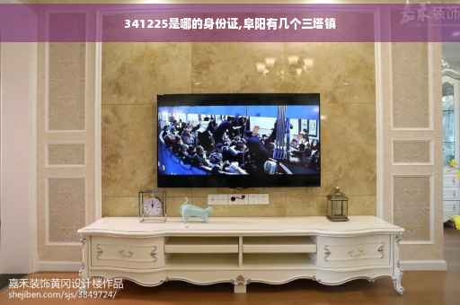 341225是哪的身份证,阜阳有几个三塔镇