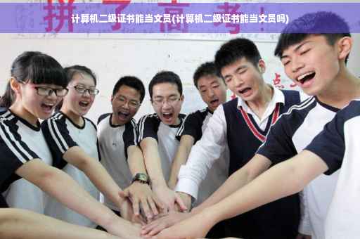 计算机二级证书能当文员(计算机二级证书能当文员吗)