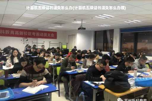 计算机五级证书遗失怎么办(计算机五级证书遗失怎么办理)