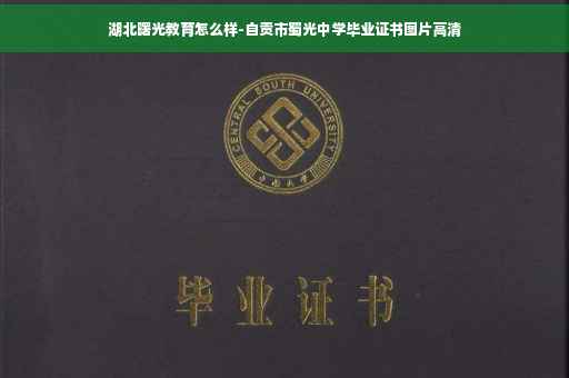 湖北曙光教育怎么样-自贡市蜀光中学毕业证书图片高清
