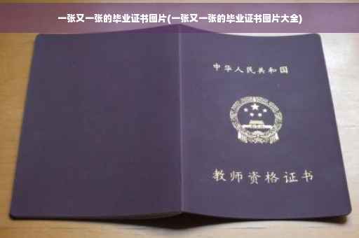 一张又一张的毕业证书图片(一张又一张的毕业证书图片大全)