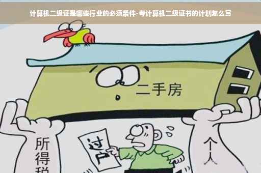 计算机二级证是哪些行业的必须条件-考计算机二级证书的计划怎么写