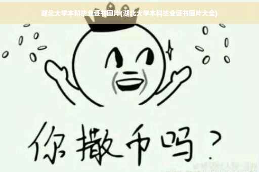湖北大学本科毕业证书图片(湖北大学本科毕业证书图片大全)