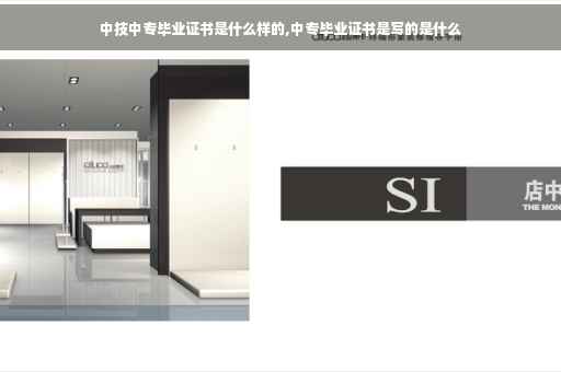 中技中专毕业证书是什么样的,中专毕业证书是写的是什么