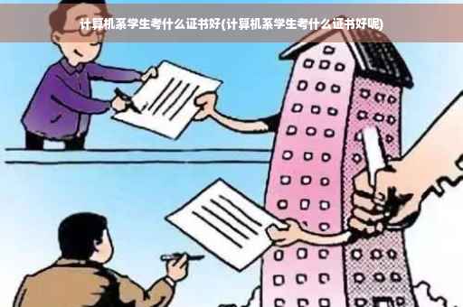 计算机系学生考什么证书好(计算机系学生考什么证书好呢)
