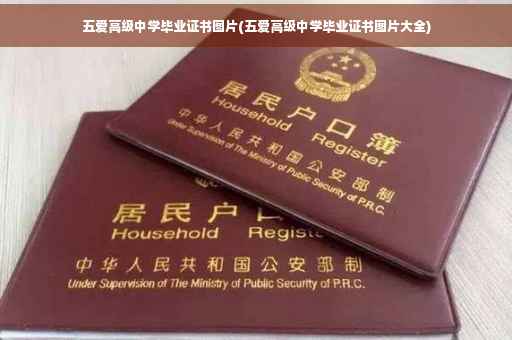 五爱高级中学毕业证书图片(五爱高级中学毕业证书图片大全)