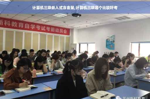 计算机三级嵌入式含金量,计算机三级哪个比较好考
