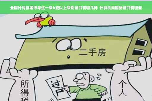 全国计算机等级考试一级b或以上级别证书有哪几种-计算机类国际证书有哪些