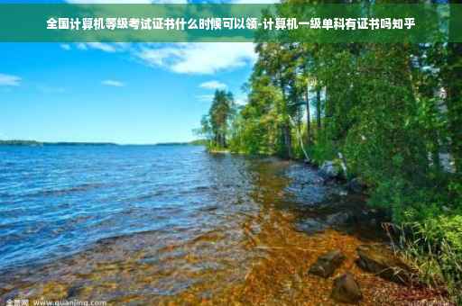 全国计算机等级考试证书什么时候可以领-计算机一级单科有证书吗知乎