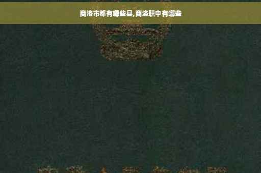 商洛市都有哪些县,商洛职中有哪些
