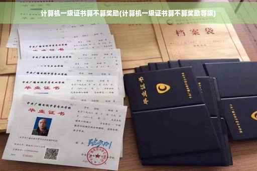 计算机一级证书算不算奖励(计算机一级证书算不算奖励等级)