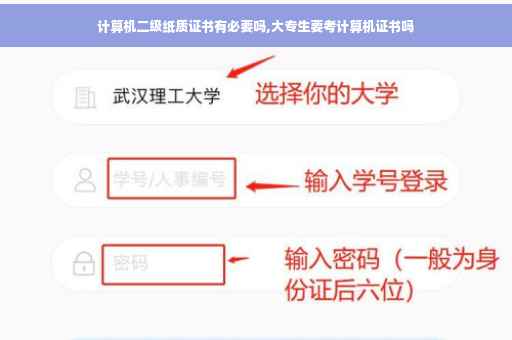 计算机二级纸质证书有必要吗,大专生要考计算机证书吗