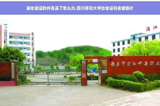 装毕业证的外壳丢了怎么办,四川师范大学毕业证书皮套图片