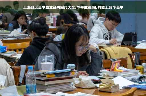 上海致远高中毕业证书图片大全,中考成绩为b的能上哪个高中