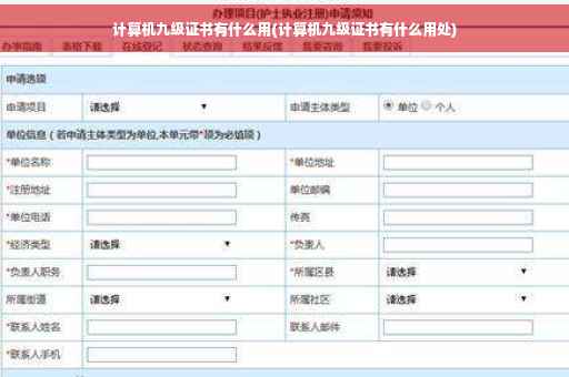 计算机九级证书有什么用(计算机九级证书有什么用处) 计算机九级证书有什么用(计算机九级证书有什么用处)