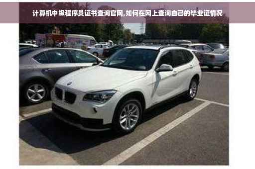 计算机中级程序员证书查询官网,如何在网上查询自己的毕业证情况