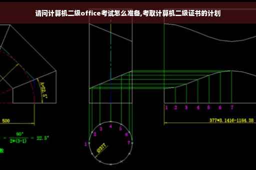 请问计算机二级office考试怎么准备,考取计算机二级证书的计划